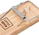 Pest-Stop Little Nipper Mouse Trap | Wooden Indoor Snap Traps Pack of 2 view 3