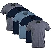 Gildan Men's V-Neck T-Shirts, Multipack, Style G1103