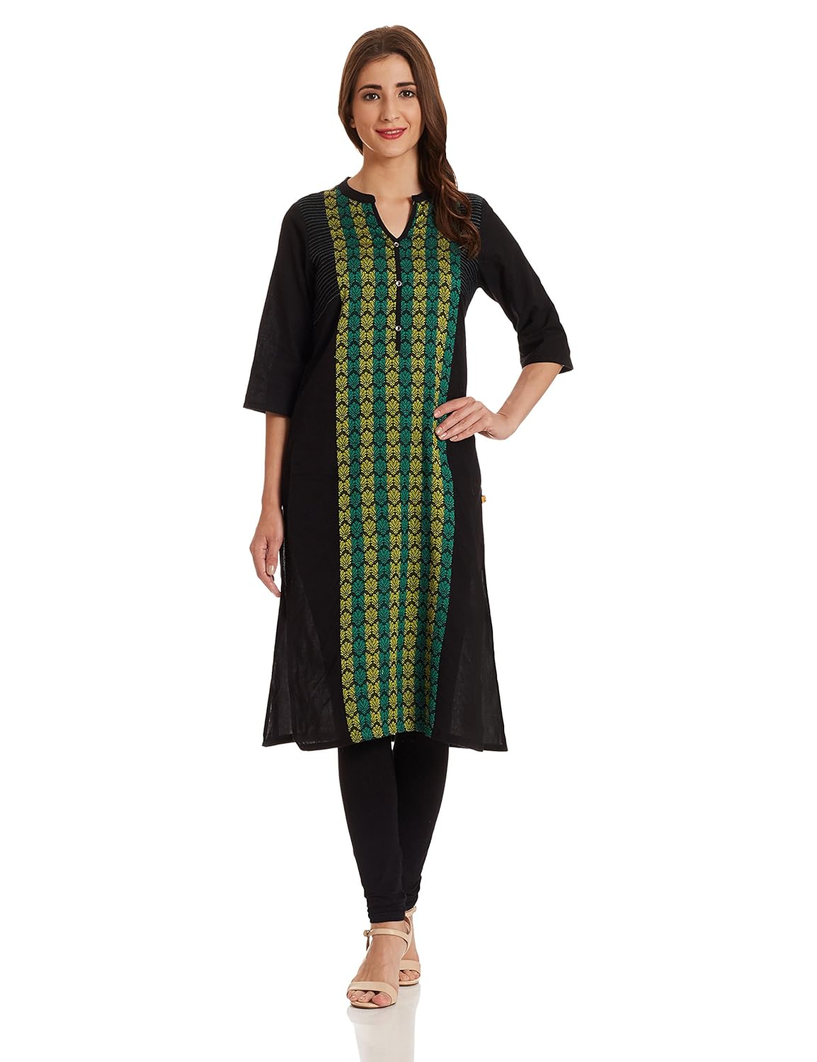 aurelia women's straight kurta