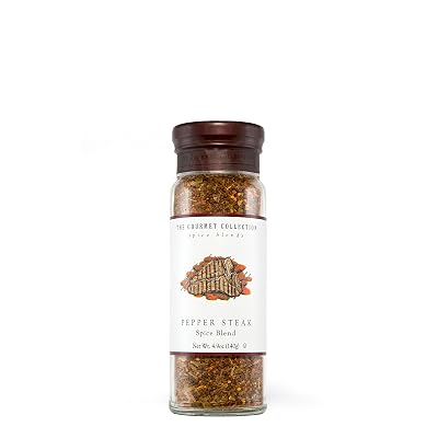 The Gourmet Collection Spice Blends - Pepper Steak Spice Blend - Grill Rub &amp;amp;amp; Seasoning for Cooking &amp;amp;amp; Grilling Chicken, Beef,