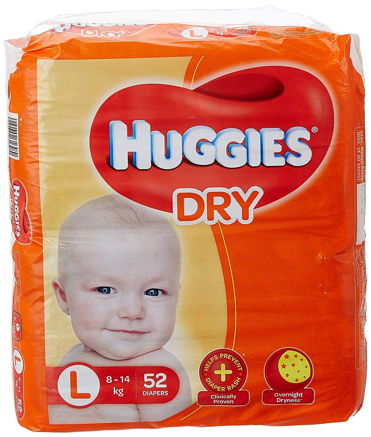 huggies dry large 52