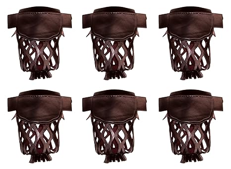 Several Colors Available Set Of 6 Leather Pool Table Billiard Pockets