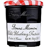 Bonne Maman Wild Blueberry Preserves, 13 Ounce Jars (Pack of 6)