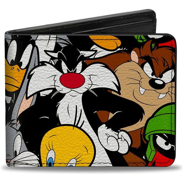 Buckle-Down Rugrats Bifold Wallet - Vegan Leather Wallet With 6-Character Crossing Scene - View #5