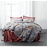 Windflower Bedding Bloomfield Set Copripiumino 3 Pezzi Super King Floreale Senape - 5