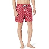 Amazon Essentials Men's Swim Trunks with Mesh Lining, Pockets, Drawstring Closure