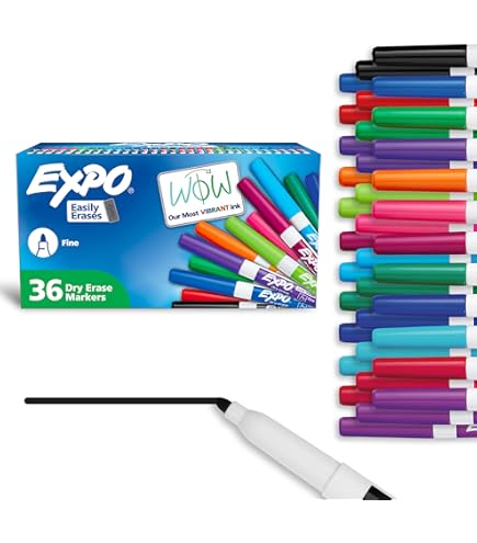 Fine Tip Expo Dry Erase Markers Amazon Dry Erase Markers Lot Of 40