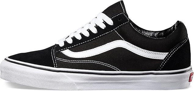 vans womens old skool black and white