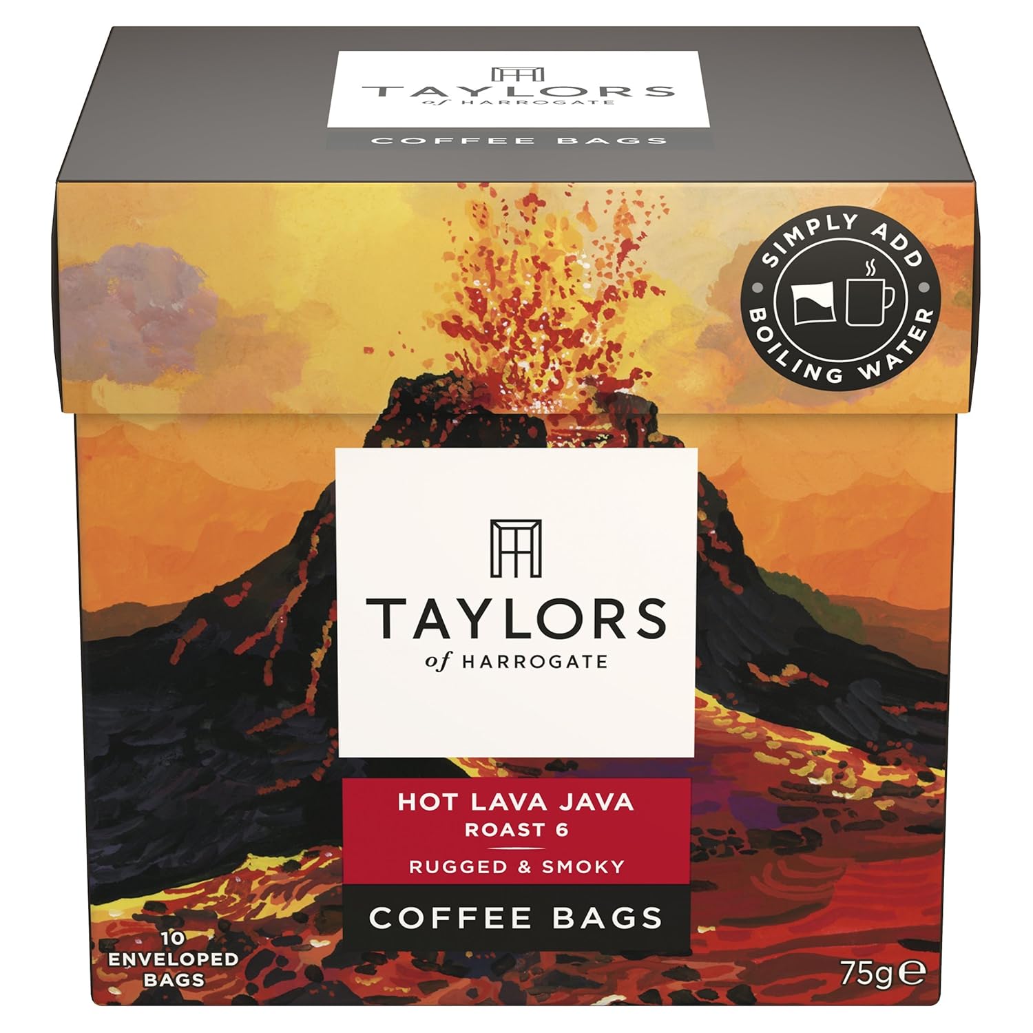 Taylors of Harrogate Hot Lava Java Coffee Bag, 75 g Amazon.co.uk Grocery