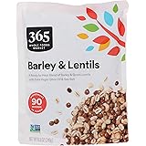 365 by Whole Foods Market, Ready-to-Heat Mixes, Barley & Lentils, 8.8 Ounce
