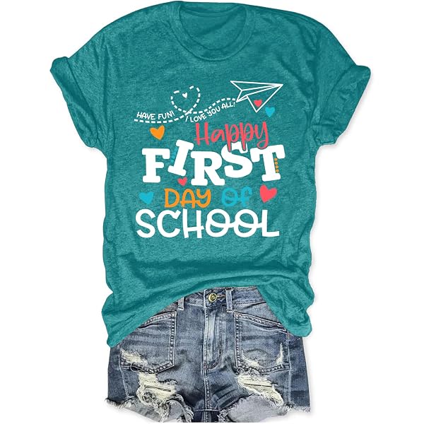 Reading Teacher T-Shirt For Women - Kindergarten & Book Lover Tee, Fun Read Design | Comfortable Cotton Blend Top