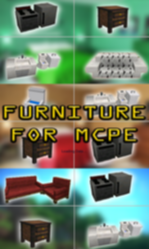 Furniture Mod Addon for PE