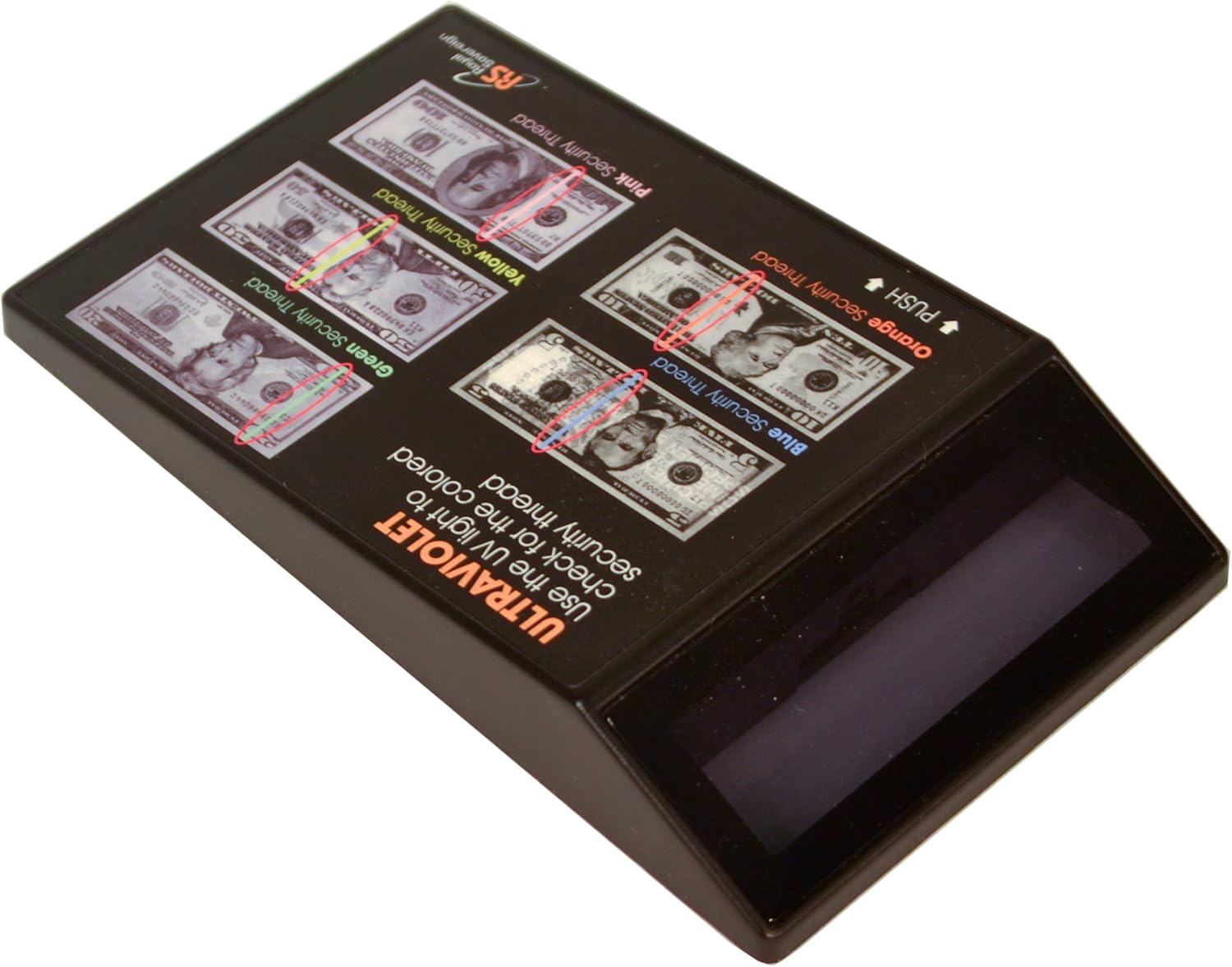 Royal Sovereign Pocket Sized Counterfeit Bill Detector (RCD-UVP), Black : Office Products