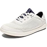 OLUKAI 'Ahi Men’s Performance Marine Shoes, Water-Ready Sneakers with Customized Lacing Fit, Lightweight & Breathable, Enhanced Grip & Traction