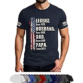Personalized Dad Shirt, Custom Legend, Husband, Papa, Grandpa T-Shirt