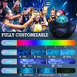 UOUNE Galaxy Projector Star Projector with Remote Bluetooth Speaker 10 Colors view 3