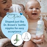 Dr. Brown's HappyPaci 100 Percent Silicone Pacifier 0-6m 3-Pack view 4