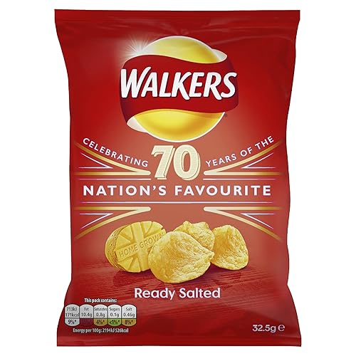 Walkers Crisps Ready Salted 32.5 grams (Pack of 48) Amazon.co.uk Grocery