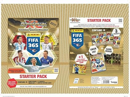 Panini FIFA 365 Adrenalyn XLTM 2017 Edition Starter Pack