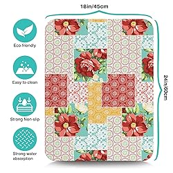 Coffee Bar Mat Accessories for Countertop Absorbent