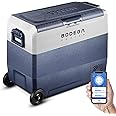 BODEGACOOLER 12 Volt Car Refrigerator,64 Quart Portable Fridge Cooler WIFI APP Control, -4℉-68℉ 60L Dual Zone Car Freezer Cooler, 12/24V DC and 100-240V AC for Camping,Travel,RV,Boat,VAN,Road Trip