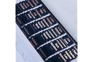 UPAFEXXI-Laminated Bible Tabs (Rose Gold Foil Embossed Lettering), Bible Tabs for Women and Men, Reposition Large Print Stickers, Easy to Read and Apply, 80 Chapters Labels for Easy Navigation(Blue)