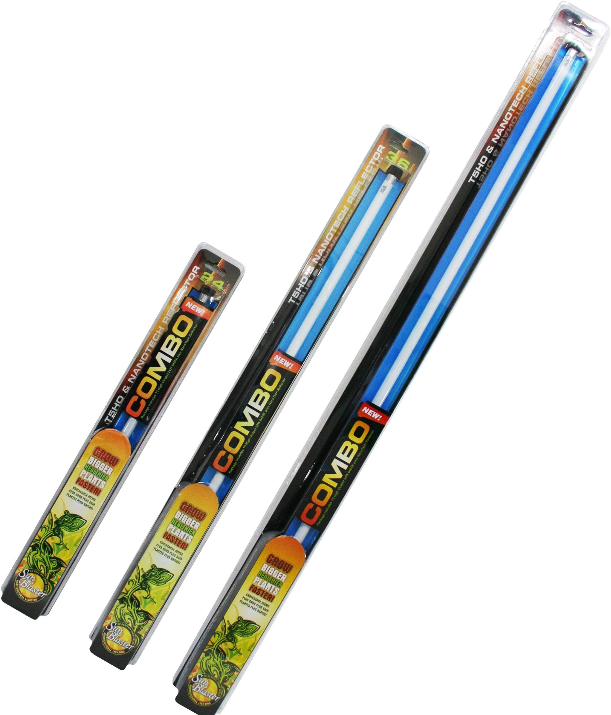 SunBlasterT5HO 24W 6400K w/NanoTech Reflector, 2'