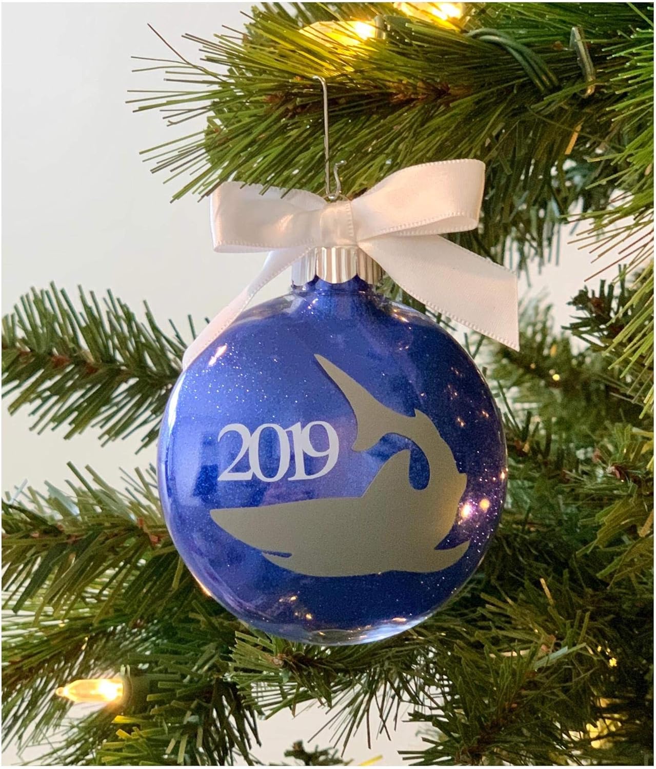 2019 Shark Ornament Tree Decoration Stocking Stuffer Present for Little Boy