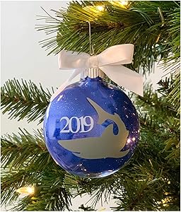 2019 Shark Ornament Tree Decoration Stocking Stuffer Present for Little Boy