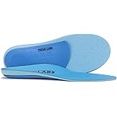 Pace Insoles Wide Foot Arch Supports for Flat Feet to High Arches - Extra Firm Men’s and Women’s Orthotics for Foot Pain Relief, Plantar Fasciitis, Supination – Deep Heel Cup - Replaceable Top Cover