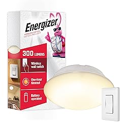 Energizer LED Ceiling Light Fixture, Battery