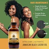 Sunny Isle Jamaican Black Castor Oil Extra Dark 4oz Natural Moisturizing Hair view 6