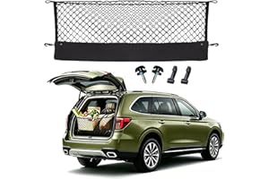 Envelope Style Trunk Cargo Net Compatible with Outback New 2025 2024 2023 2022 2021 2020 2019 2018 2017 2016-2000 Car Rear Ta
