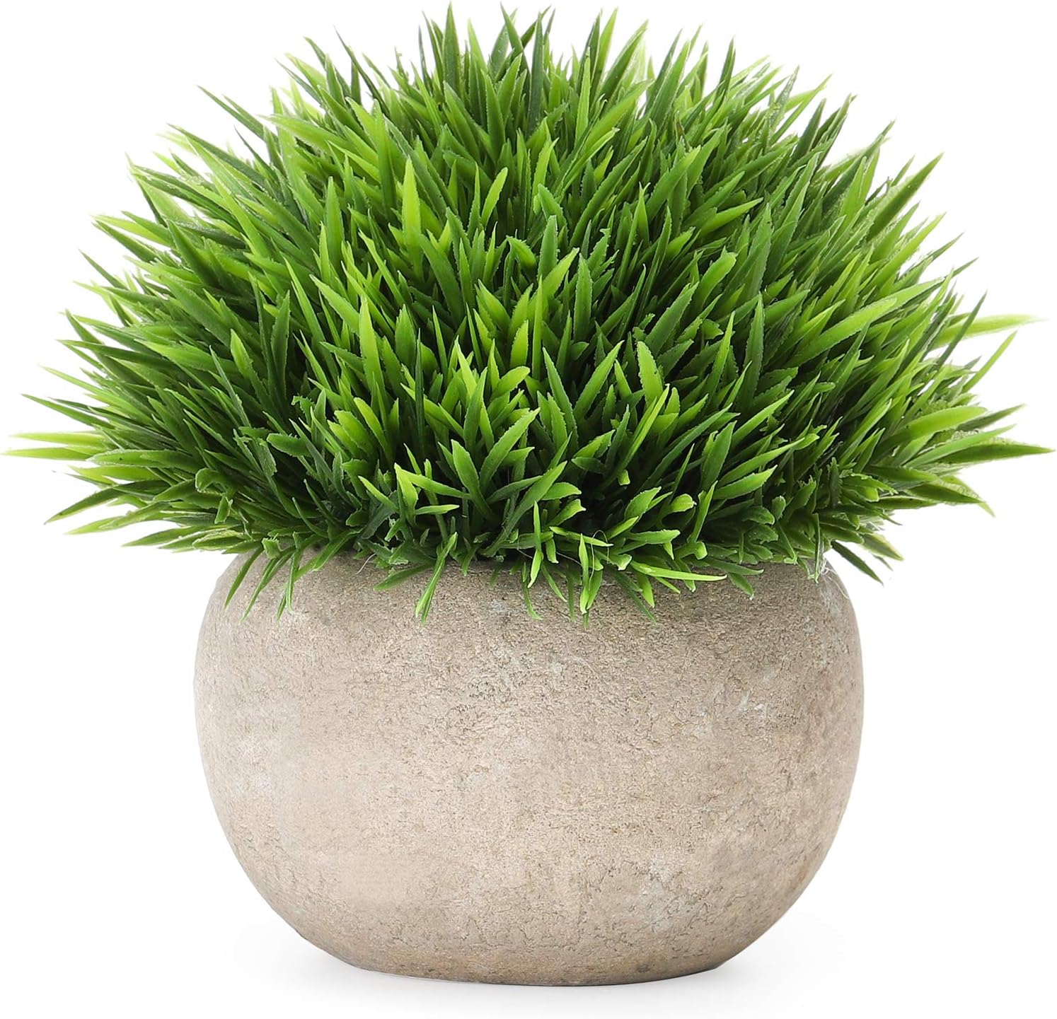 Mini Potted Artificial Plants Faux Fake Greenery Plants for Home Office Table Desk Shower Kitchen Shelf Bedroom Bathroom Decoration Indoor Outdoor Decor (1 Pack) (Artificial Plants-1pcs)