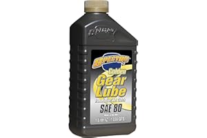 Spectro Oil Spectro L.GSCGL80 Golden Gear Lube 80w 2-Cycle Trans Oil, 1 Liter