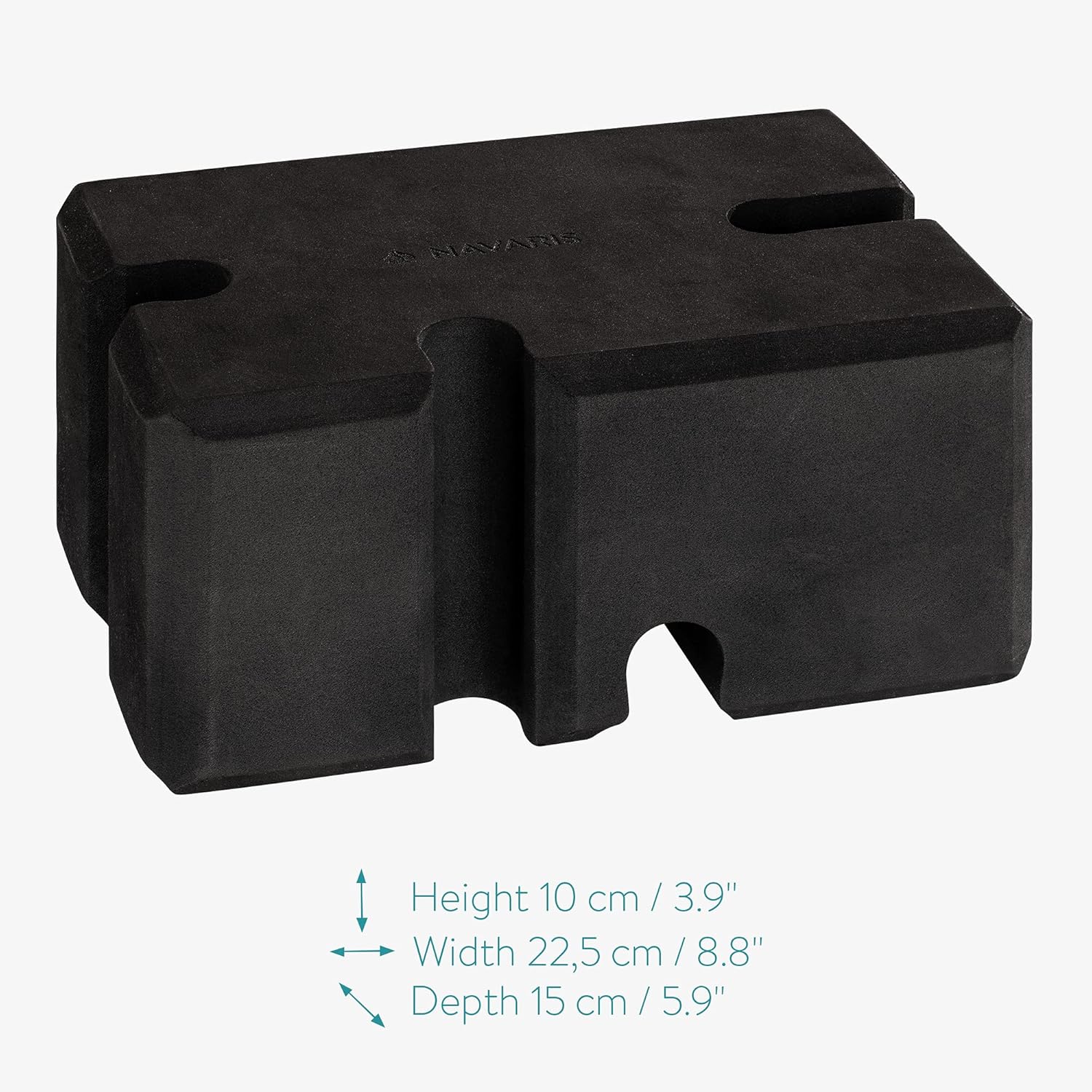 Navaris Bench Block for Weightlifting - Bench Press Block for Lifting Weights - Replaces Boards and Yoga Blocks - Train and Do Board Presses Alone: Sports & Outdoors