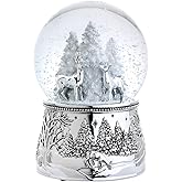 Reed and Barton North Pole Bound Christmas Snowglobe 867074 New