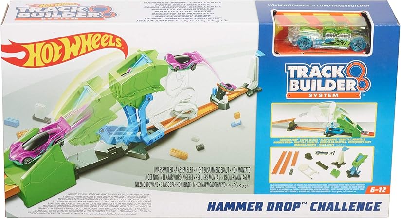 Hot Wheels Track Builder Hammer Drop 