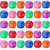 Jerify Motivational Stress Ball Bulk Quote Inspirational Foam Cubes Balls Stress Relief Employee Appreciation Gift for Coworkers Kids Adult Motivating Encouraging