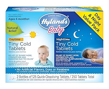 Hylands kleine koude tabletten en tylenol