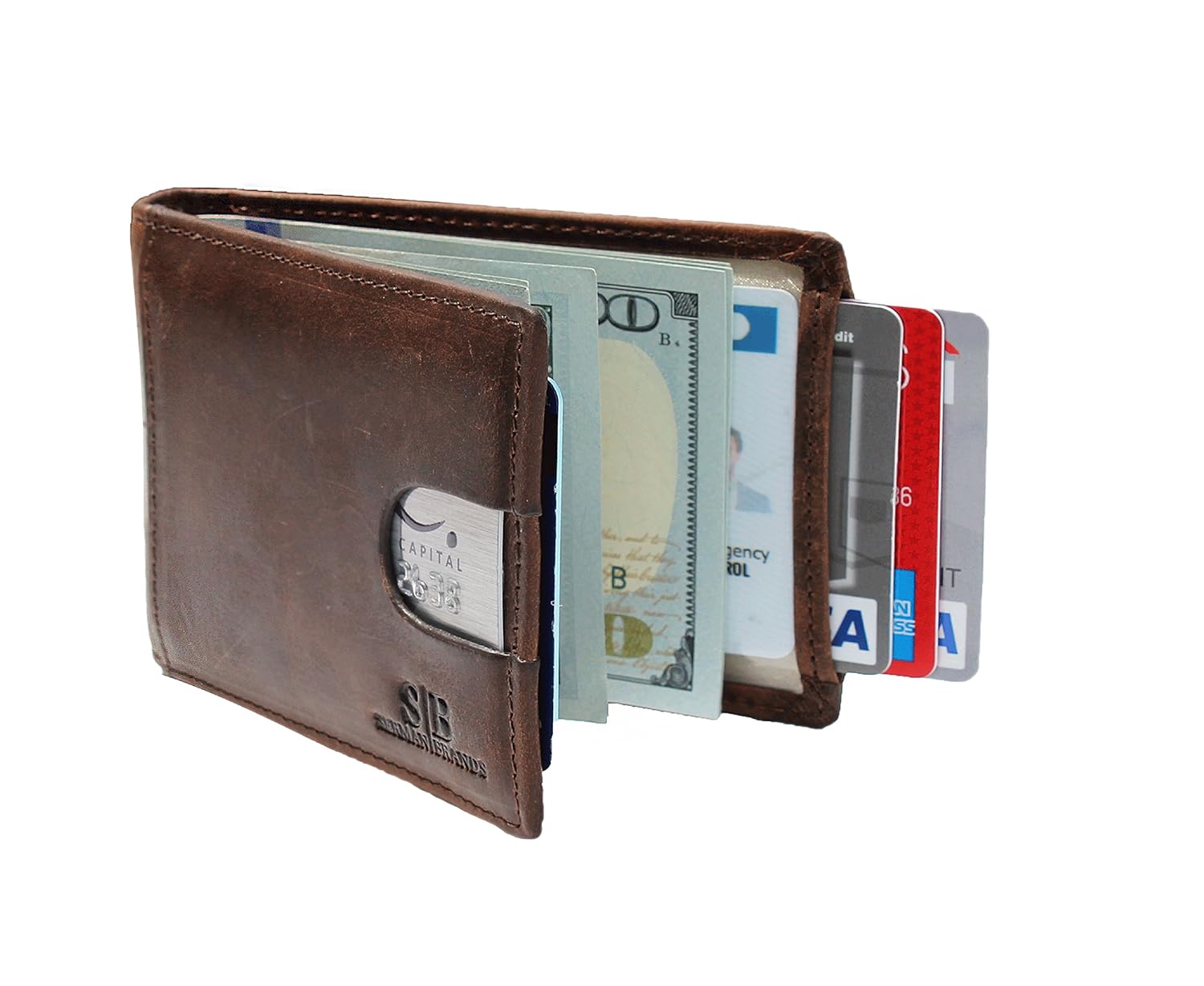 Best Mens Slim Bifold Wallet