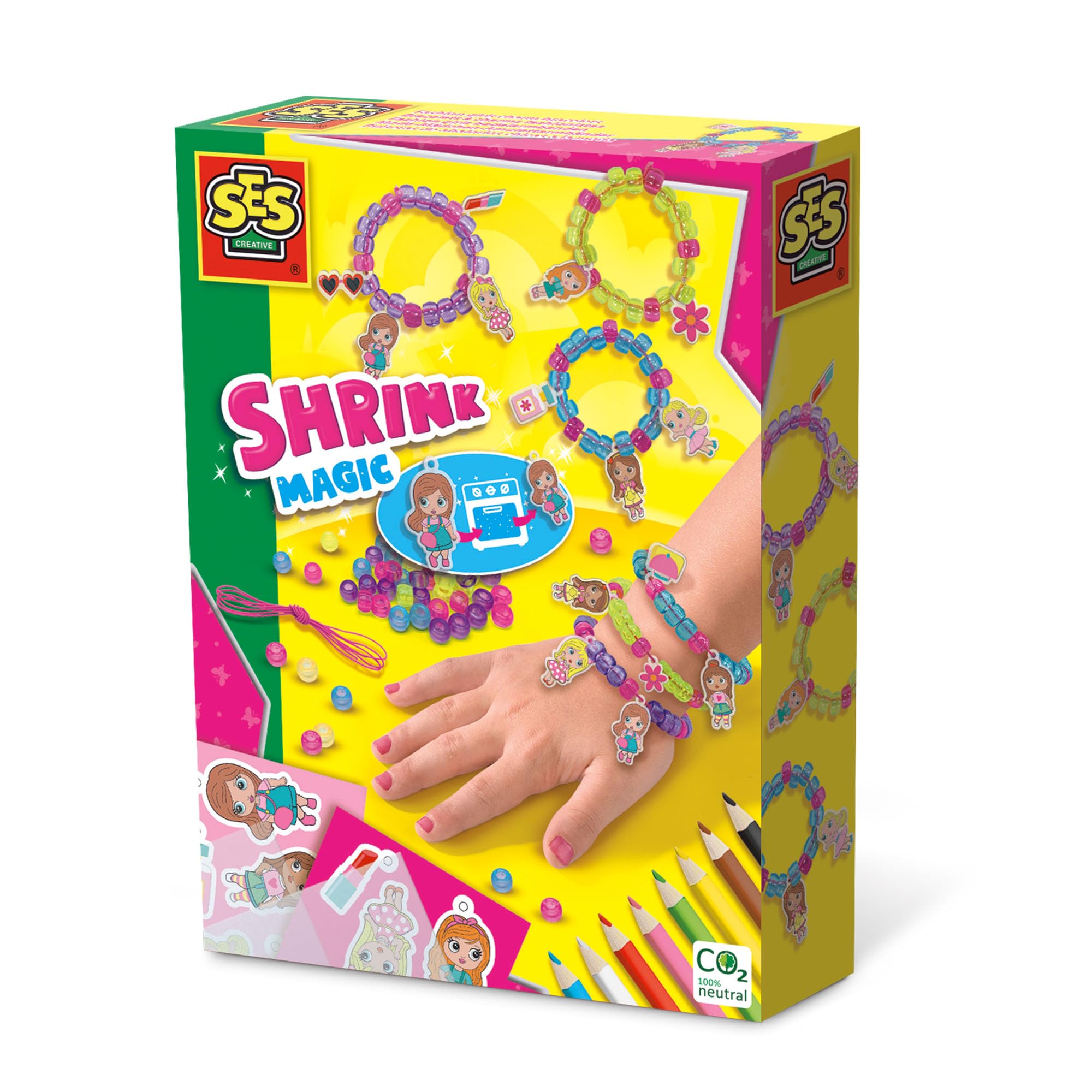 SES Creative 14744 - Glass Beads Bracelets