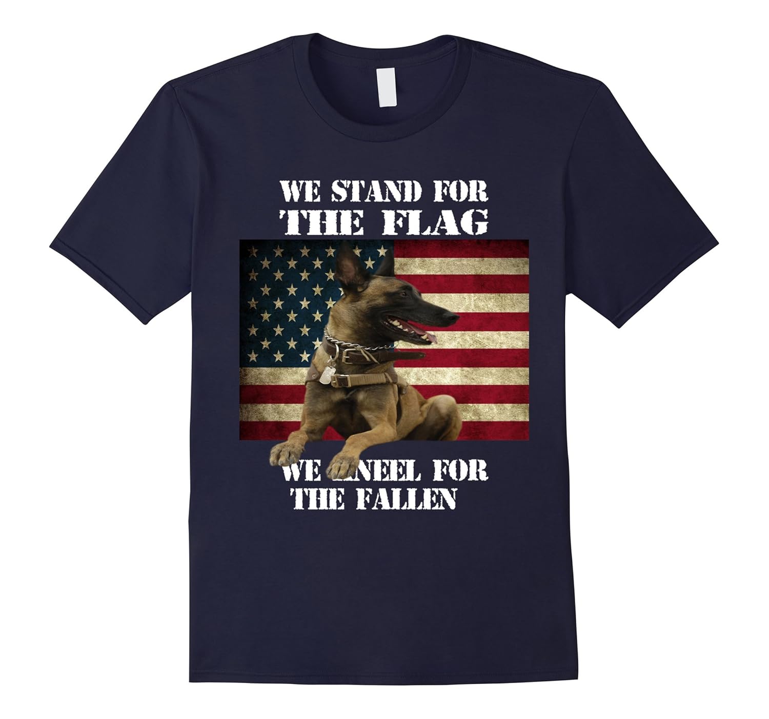 Veteran Shirt We Stand For The Flag, We Kneel For The Fallen-Rose