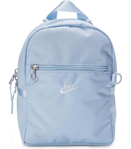 Nike Kids, Kids, Brasilia Just Do It Mini Backpack (11L) (Little Kid/Big Kid), Hydrangeas/Glacier Blue/Glacier Blue, One-Size