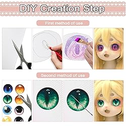 4 Pcs Fursuit Eye Mesh & 3 Pcs Eyes Mesh