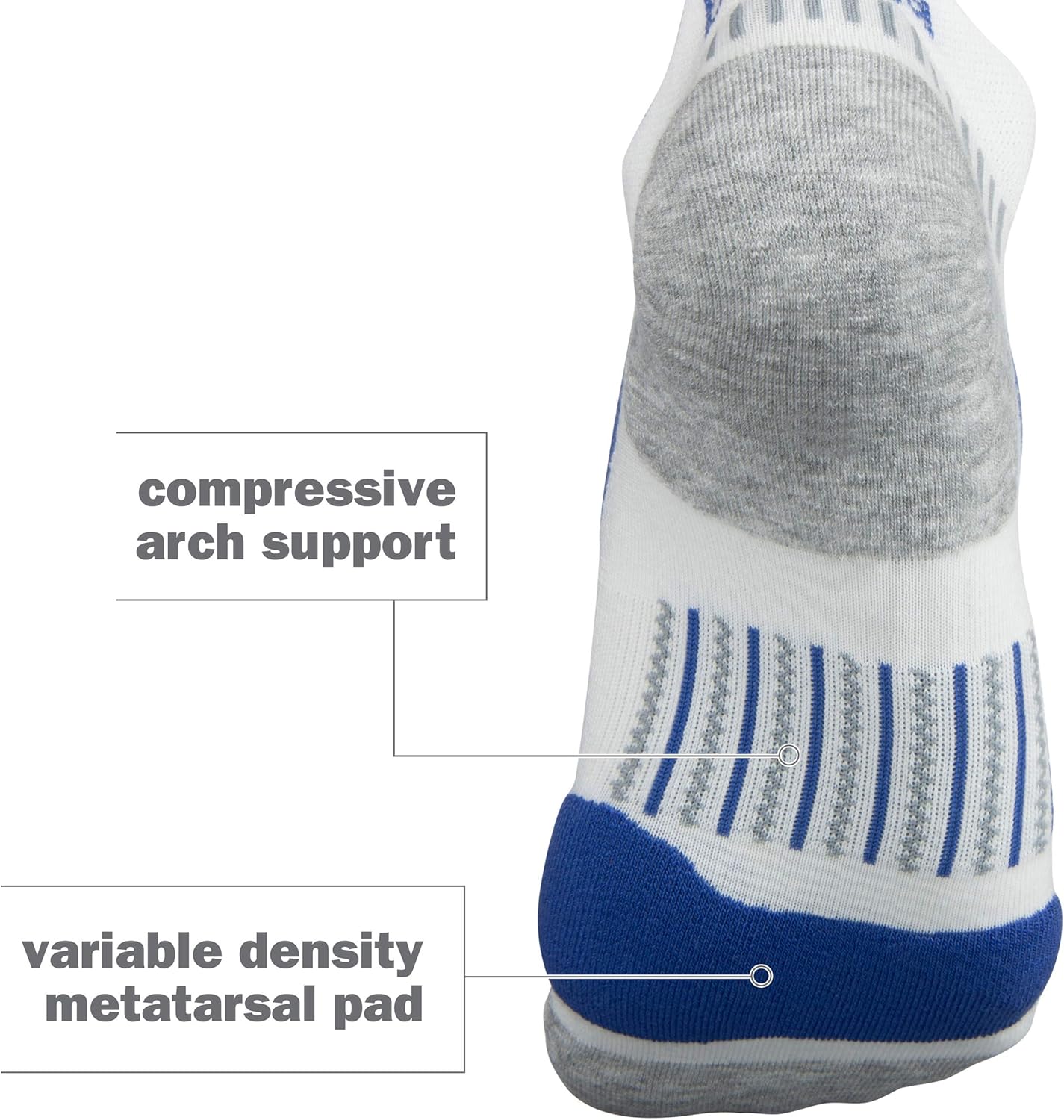 Balega UltraGlide Friction-Free No-Show Running Socks for Men and Women: Clothing