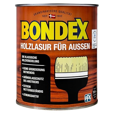Bondex Holzlasur für Außen Farblos 0,75 l - 329676