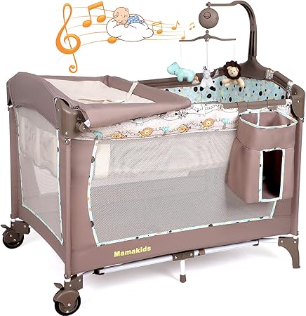 travel cot with wheels