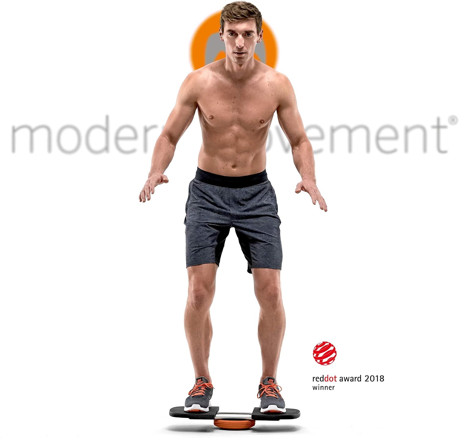Modern Movement M-Pad Balance Trainer, black / orange, standard size