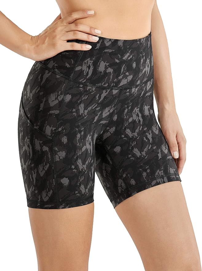Crz Yoga High Waisted Biker Shorts 